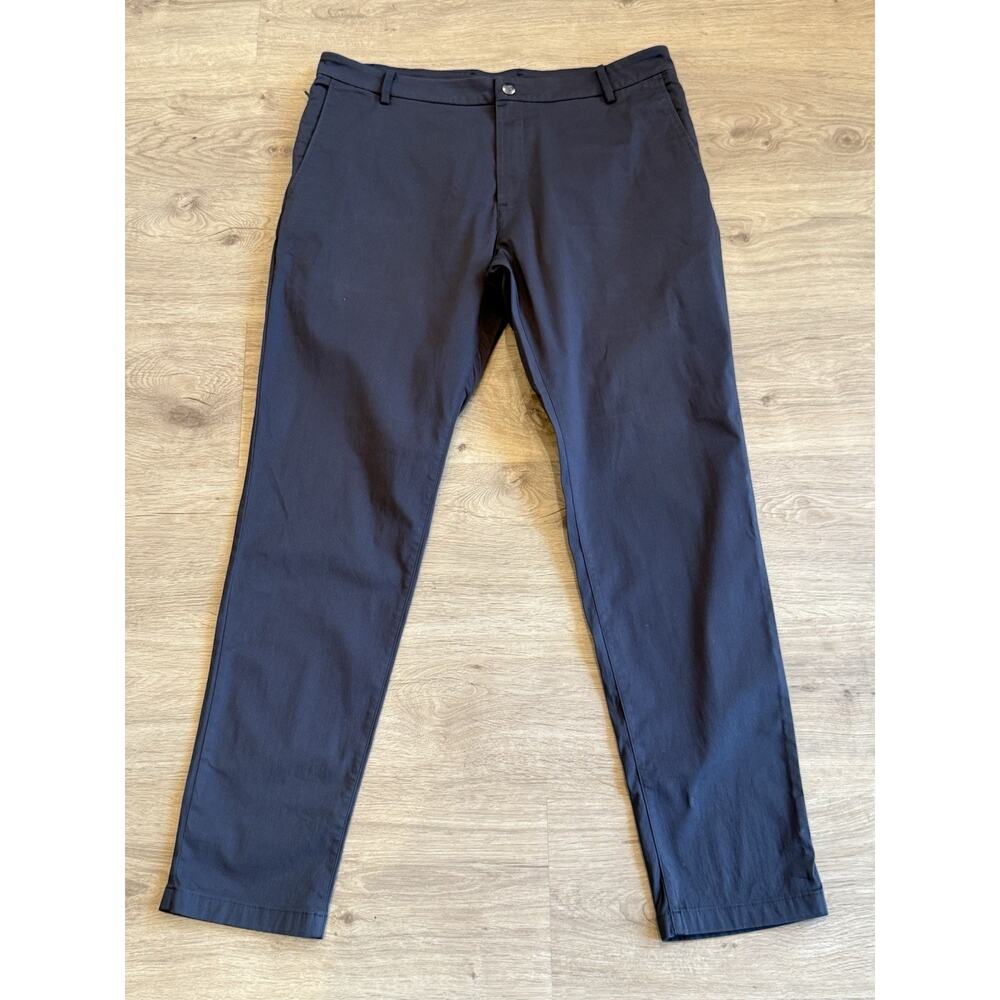 Birddogs Pants Boom For Your Boomstick 36x32 Lined Gray Stretch Golf Flat Front